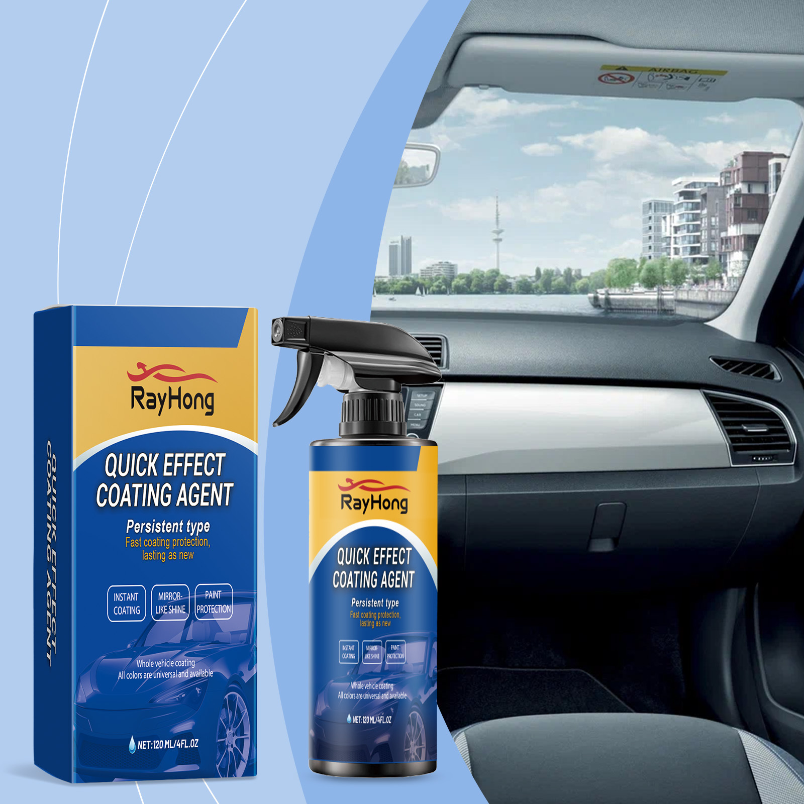 Nano Liquid Coating - Araba Seramik Kaplama Spreyi Hızlı Nano