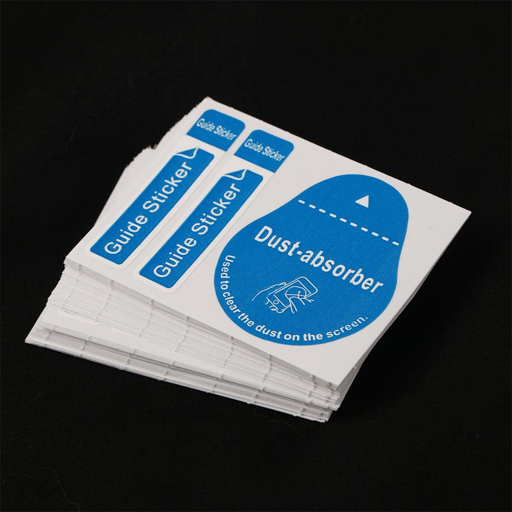 Dust Removal Sticker - Lens Temperli Cam Kılavuz Etiketi Ekran