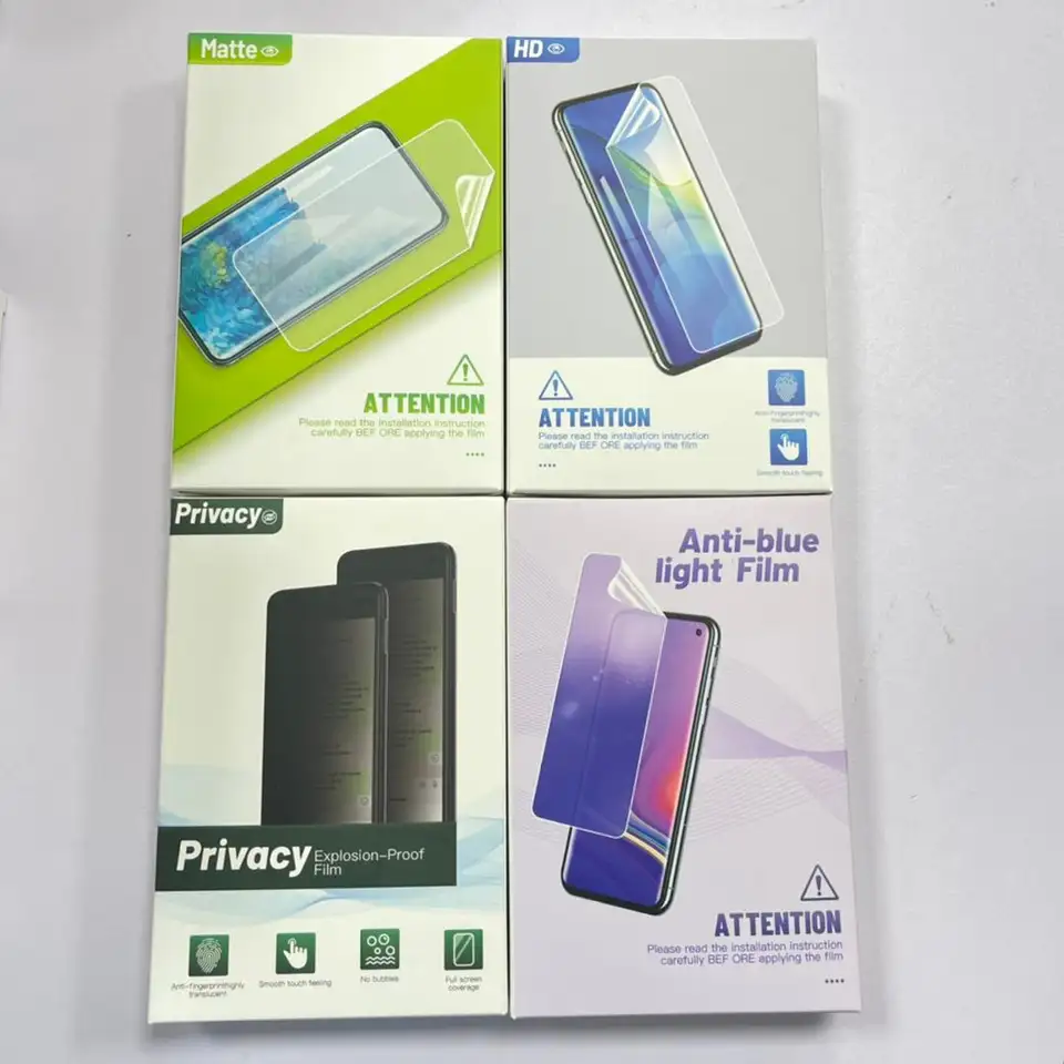 Flexible Tpu Film - 50 Adet Esnek Hidrojel TPU HD