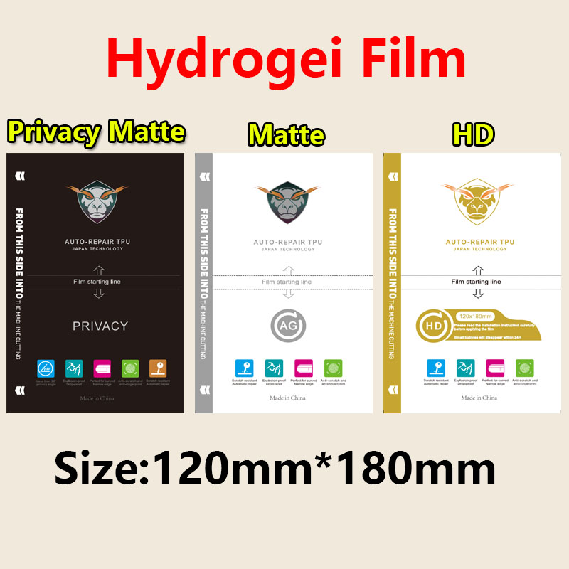 50 adet HD mat gizlilik buzlu  - Flexible Tpu Film incelemesi ve fiyatı