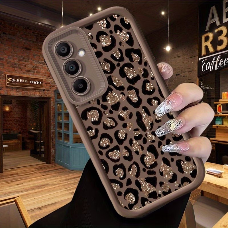 Simli Leopar Desenli Silikon T - Samsung Galaxy A55 incelemesi ve fiyatı